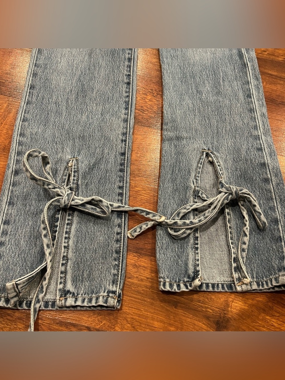 Hidden Jeans Tracey High Rise Straight Women's Size 25 Denim 100% Cotton - Picture 2 of 7